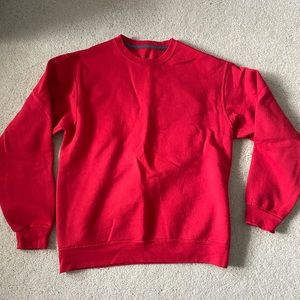 Red Crew Neck